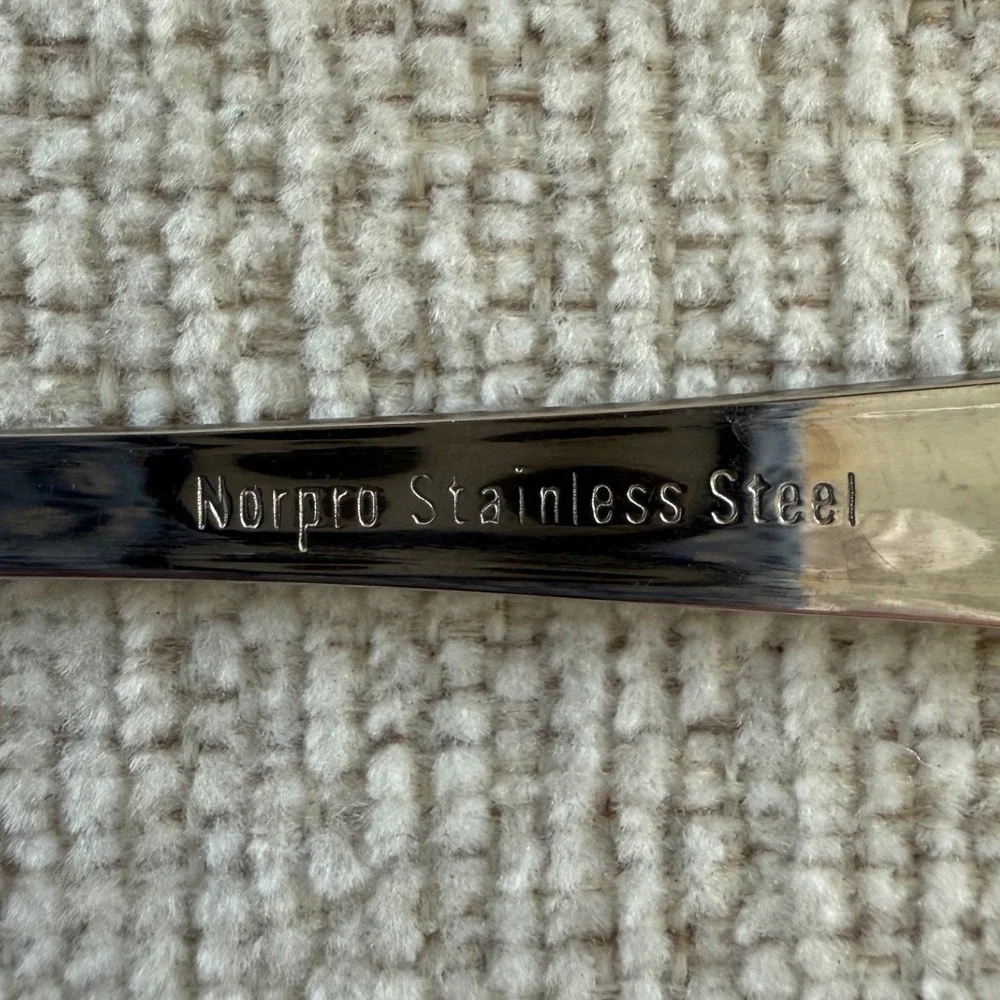 Norpro Stainless Steel Flatware4 Serrated Edge Grapefruit Spoons Replacement